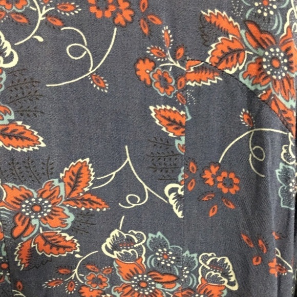 Urban Outfitters Ryder Label Retro Floral Dress - Picture 6 of 8